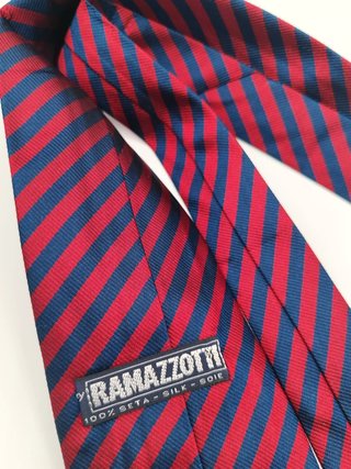 Cravatta RAMAZZOTTI 100% Seta Silk Made in Italy