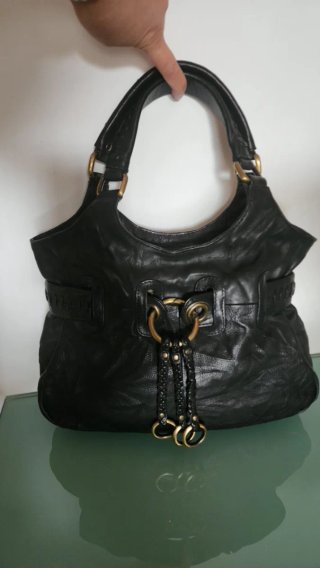 Bolso Piel Negro Diseño