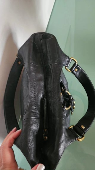 Bolso Piel Negro Diseño