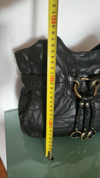 Bolso Piel Negro Diseño