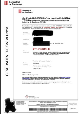 Boletin instalaciones eléctricas