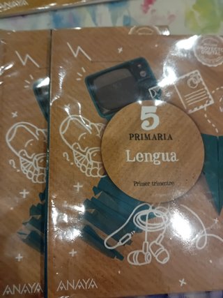 Libros lengua 5° de primaria