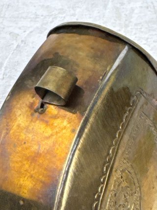 Bolso Artesanal Antiguo de Latón Marroquí