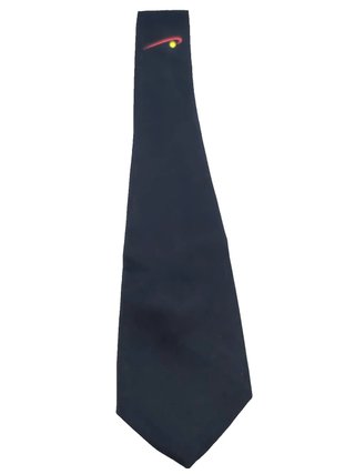 Cravatta DORMER Vintage Seta Pura Blu Oro