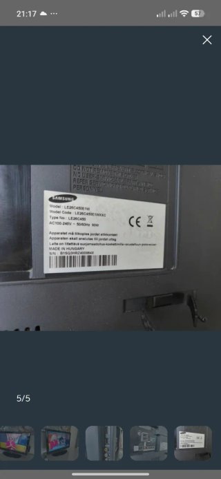Televisión Samsung
