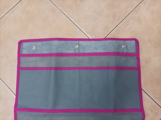 Organizador Vertical de Tecido com Bolsos