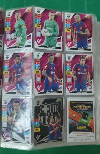 Lote Barcelona FC Adrenalyn XL 23-24 Panini