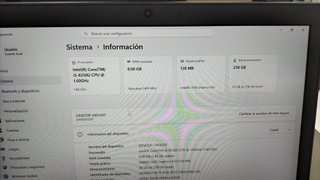 Portátil Lenovo ThinkPad L380. i5/8gb/SSD256. W.11