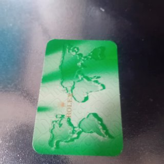 Portagaranzia Rolex - Verde