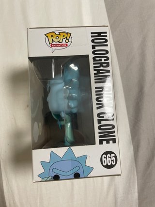 Funko Pop! Rick and Morty 665 Hologram Rick Clone