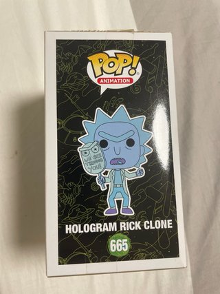 Funko Pop! Rick and Morty 665 Hologram Rick Clone
