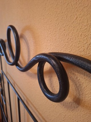 Cabecero Hierro Forjado Artesanal para cama de 135