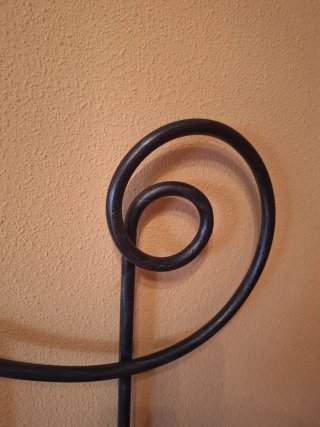 Cabecero Hierro Forjado Artesanal para cama de 135