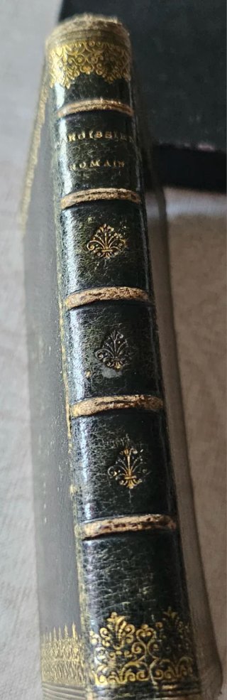 Lote 2 Libros Antiguos S.XIX + Estuche Piel