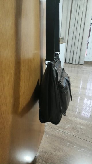 Bolso Piel Mandarina Duck Marrón