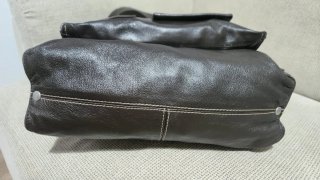 Bolso Piel Mandarina Duck Marrón
