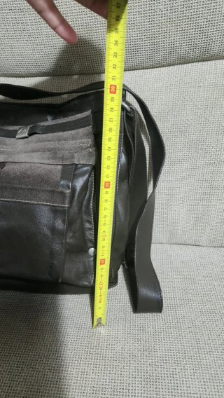 Bolso Piel Mandarina Duck Marrón