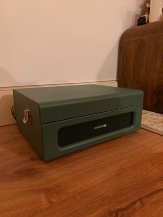 Tocadiscos Create Verde y Negro
