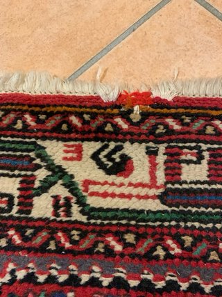 Coppia Tappeti Persiani Hamadan Lana