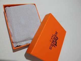 Cartera Hermès Marrón/Naranja
