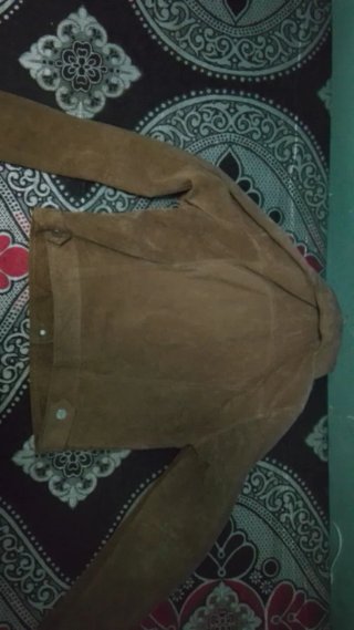 Chaqueta de cuero auténtico