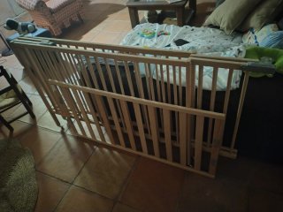 Cuna madera
