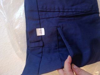 Pantalón de trabajo azul marino T50 nuevo