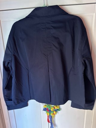 Gabardina Esmara azul mujer
