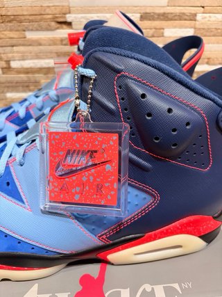 Jordan 6 Retro Awake NY Midnight Navy T-48.5