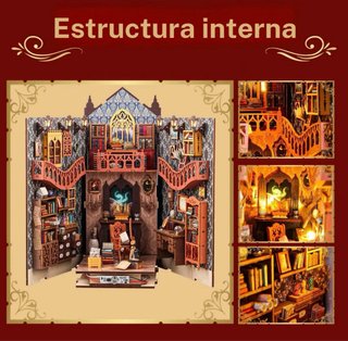 Miniatura Estantería Mágica DIY