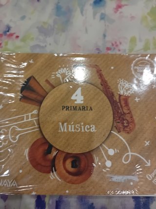 Libros Música 4 Primaria