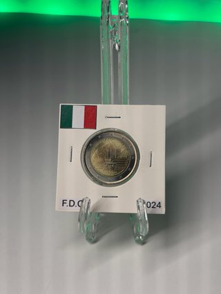 2 Euro Italia Commemorativa 2024