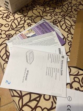 Impresora HP Instant Ink Rosa y Blanca
