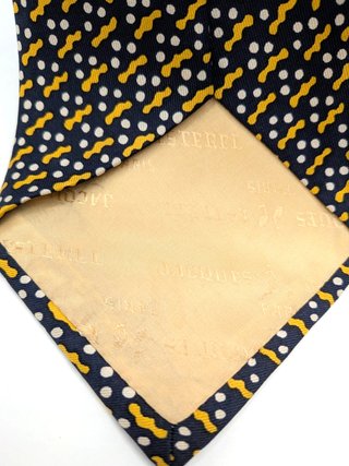Cravatta Vintage Jacques Esterel Paris 100% Seta