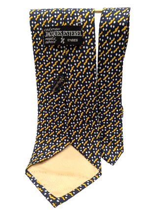Cravatta Vintage Jacques Esterel Paris 100% Seta