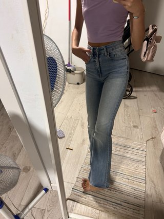 Pantalones campana Stradivarius D74