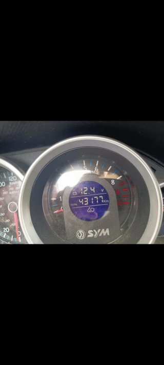 Sym Joymax 300 Gris/Blanco