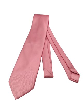 Cravatta Vintage Soldani 100% Seta Rosa Salmone