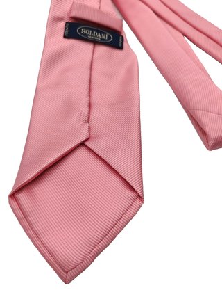 Cravatta Vintage Soldani 100% Seta Rosa Salmone