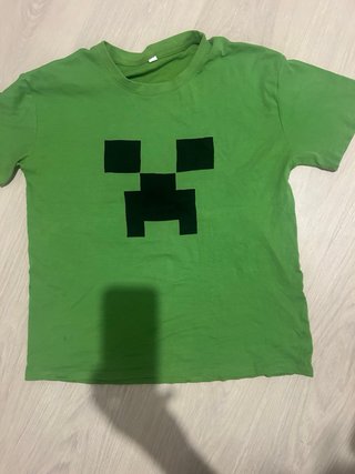 Camiseta Minecraft Creeper Talla L