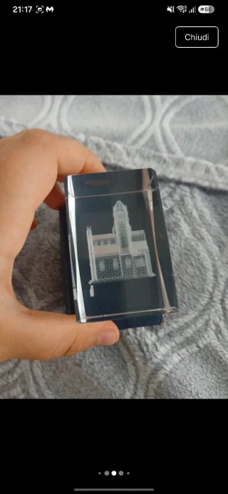 Oggetto artigianale Siena cristallo
