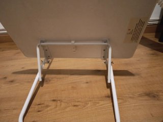 Mesa plegable balcón Ikea blanca