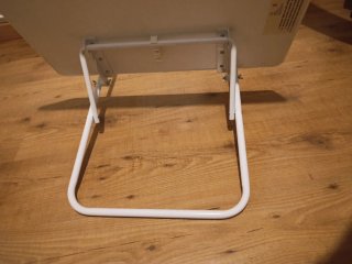 Mesa plegable balcón Ikea blanca