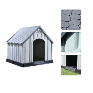 Caseta para perro de plástico
