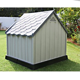 Caseta para perro de plástico