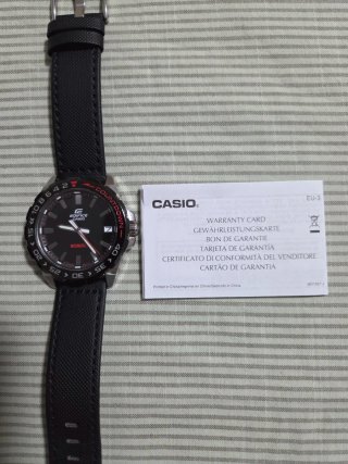 Casio Edifice EFV-120 Correa Nueva Pila Cambiada