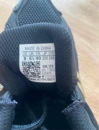 Zapatillas Adidas Talla 40 Negro/Verde