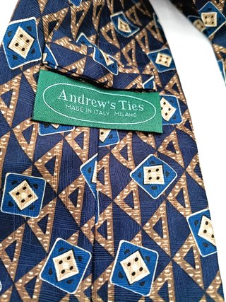 Cravatta Andrew's Ties Milano 100% Seta