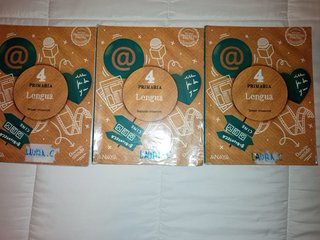 Lote de 4°EP Anaya:Lengua, Mates y Conocimiento