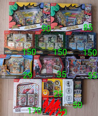 Cajas de Cartas Pokémon Selladas